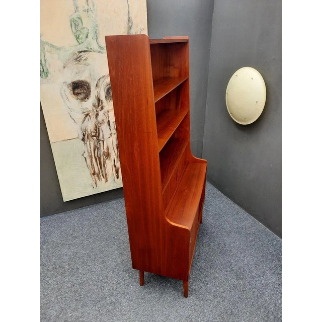 Danish Teak Office Secretary, 1960s For Sale - Image 10 of 17