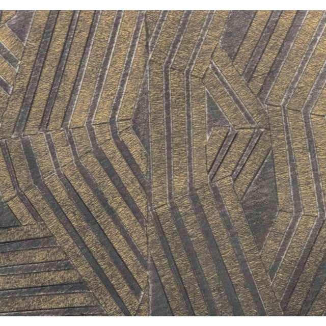 Joseph L. Gardella Op Art Composition Mixed Media For Sale - Image 4 of 9