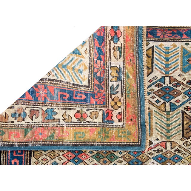 Late 19th Century Kazak Rug For Sale - Image 12 of 13