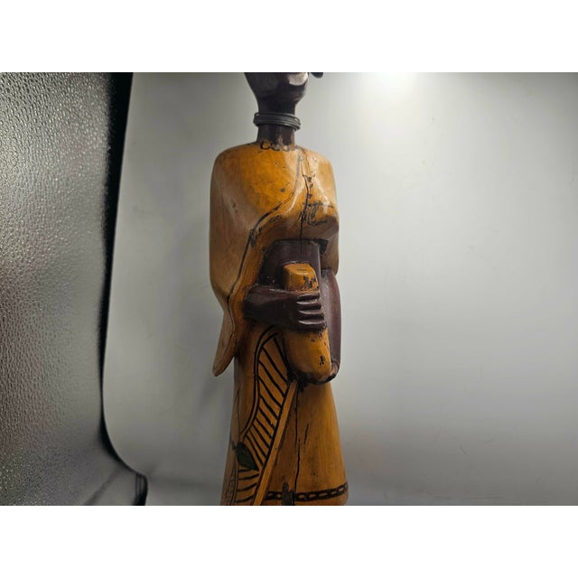 Masai Wooden Sculpture, 1960s For Sale - Image 3 of 11