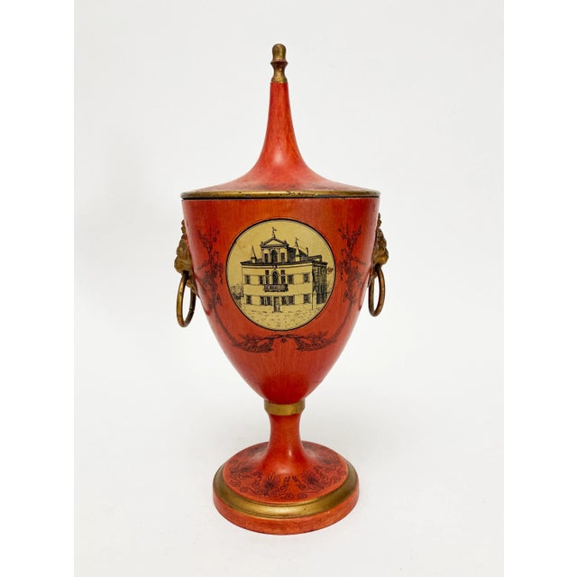 Early 19th Century Italian Tole Chestnut Urn For Sale - Image 13 of 13