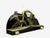 Art Deco French Art Deco, Mantel Clock, Marble, Onyx, Gilt, France, 1930s For Sale - Image 3 of 10