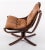 Animal Skin Falcon Chair by Sigurd Ressell, 1970s For Sale - Image 7 of 10