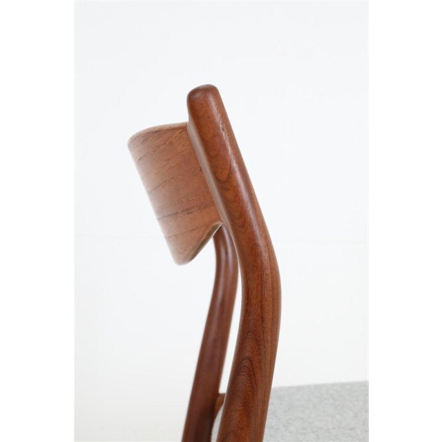 Wood Danish Teak Chair by Ærthøj Jensen & Mølholm, 1960s For Sale - Image 7 of 18