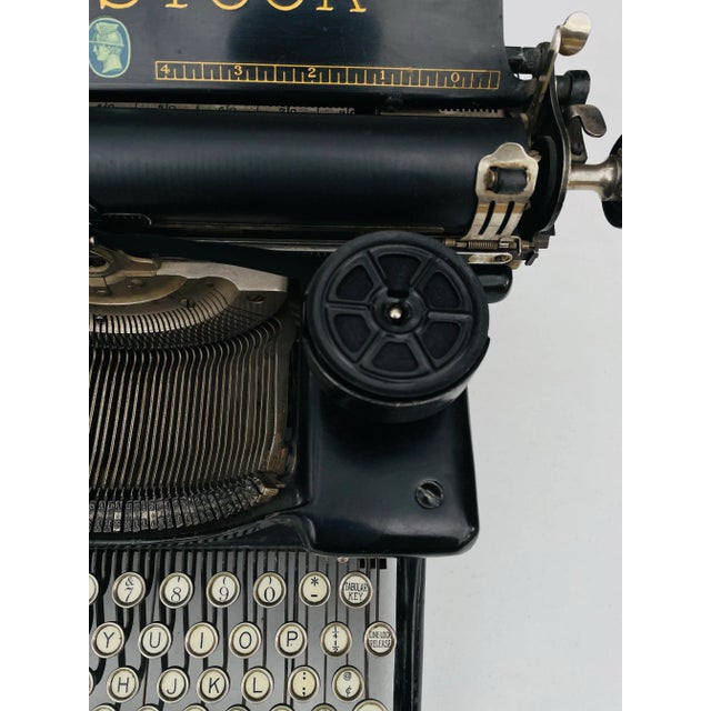 Antique 1920s Woodstock Industrial Typewriter For Sale - Image 6 of 12