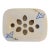 Vintage Footed Studio Art Pottery Soap Dish W/ Dove Motif For Sale