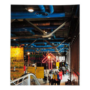 Anne Sager the Centre Pompidou Interior C-Print