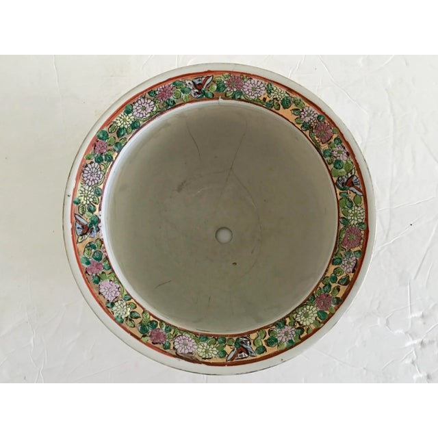 Rose Medallion Cachepot Small For Sale - Image 9 of 11