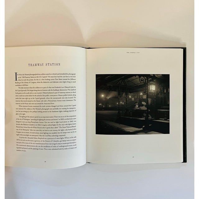 Late 20th Century Vintage Washington by Night Hardcover Photography Book For Sale - Image 5 of 12