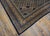 Navy Blue Rectangle Wool Allover Geometric Hand Knotted Pile 1920s Large Antique Blue Rug For Sale - Image 8 of 11