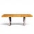 Roger Sprunger for Dunbar Mid Century Burlwood and Chrome Expanding Dining Table With 2 Leaves For Sale - Image 10 of 13