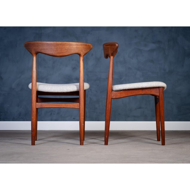 Vintage Danish Teak Dining Chairs from Slagelse Møbelfabrik, 1960s, Set of 6 For Sale - Image 6 of 11