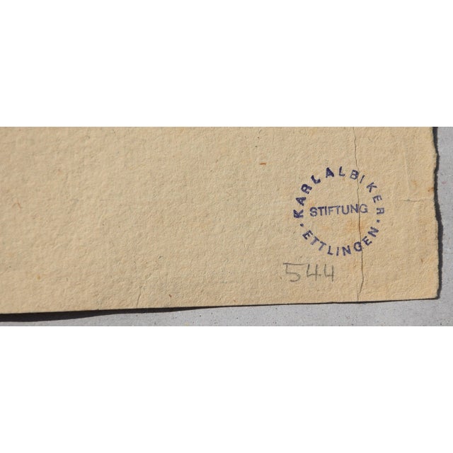 Walter Becker, Ink Drawing Menagerie, 1920, Ink and Handmade Paper For Sale - Image 12 of 13