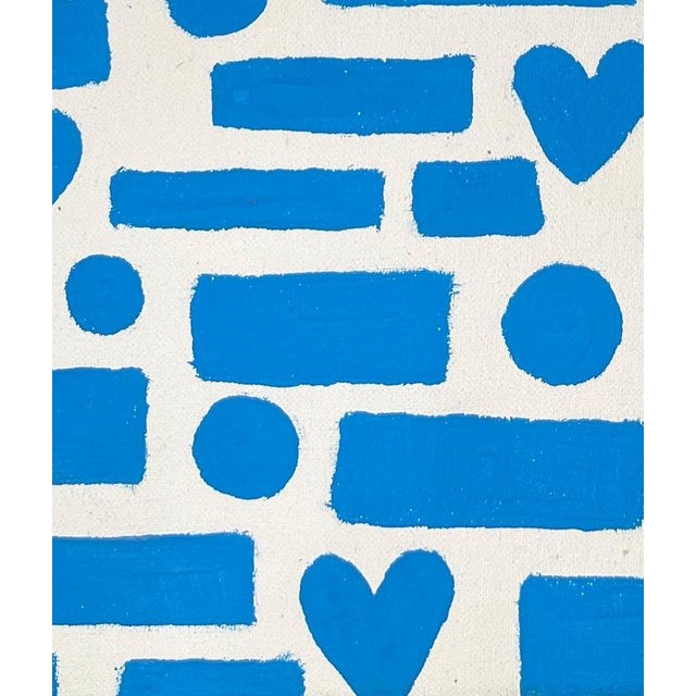 Alexandre Schaller, Love Letter, Acrylic on Canvas, 1995 For Sale - Image 6 of 9
