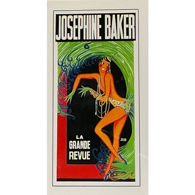 Vintage La Grande Revue Print in Frame For Sale - Image 9 of 12