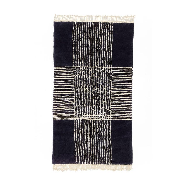 Hand-Knotted Wool Rug by Azele Studio For Sale - Image 10 of 10