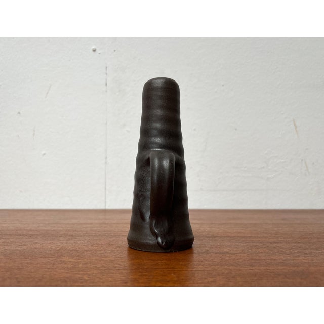 Mid-Century German Studio Pottery Carafe Vase from Petra Töpferei, 1960s For Sale - Image 13 of 16
