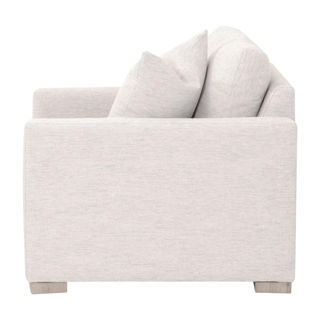 Transitional Essentials For Living Clara Performance Fabric Slim Arm Sofa Chair For Sale - Image 3 of 7