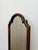 Tall Narrow Antique Wooden Scallop Frame Mirror, France, 1920s For Sale - Image 3 of 13