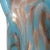 Sky Blue Vintage Murano Fratelli Toso Blue Copper Aventurine Flecks Swirling Clouds Italian Art Glass Flower Vase For Sale - Image 8 of 9