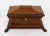 This is an exquisite antique George IV Gonçalo Alves and amboyna marquetry inlaid tea caddy, circa 1825 in date. It is...