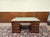 English Desk in Teak with Leather For Sale - Image 4 of 18