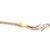 2010s 14 Karat Yellow Gold and Diamond Bracelet 0.14 TDW For Sale - Image 5 of 8