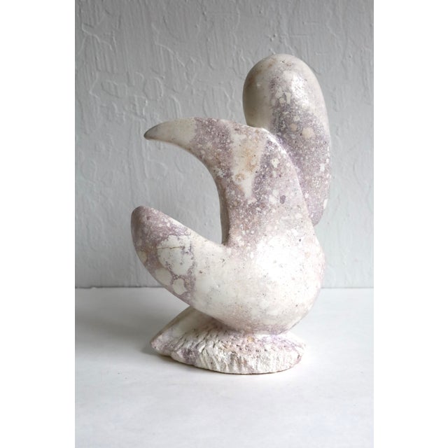 Mid Century Cubist Abstract Nude Carved Stone Sculpture For Sale - Image 4 of 10