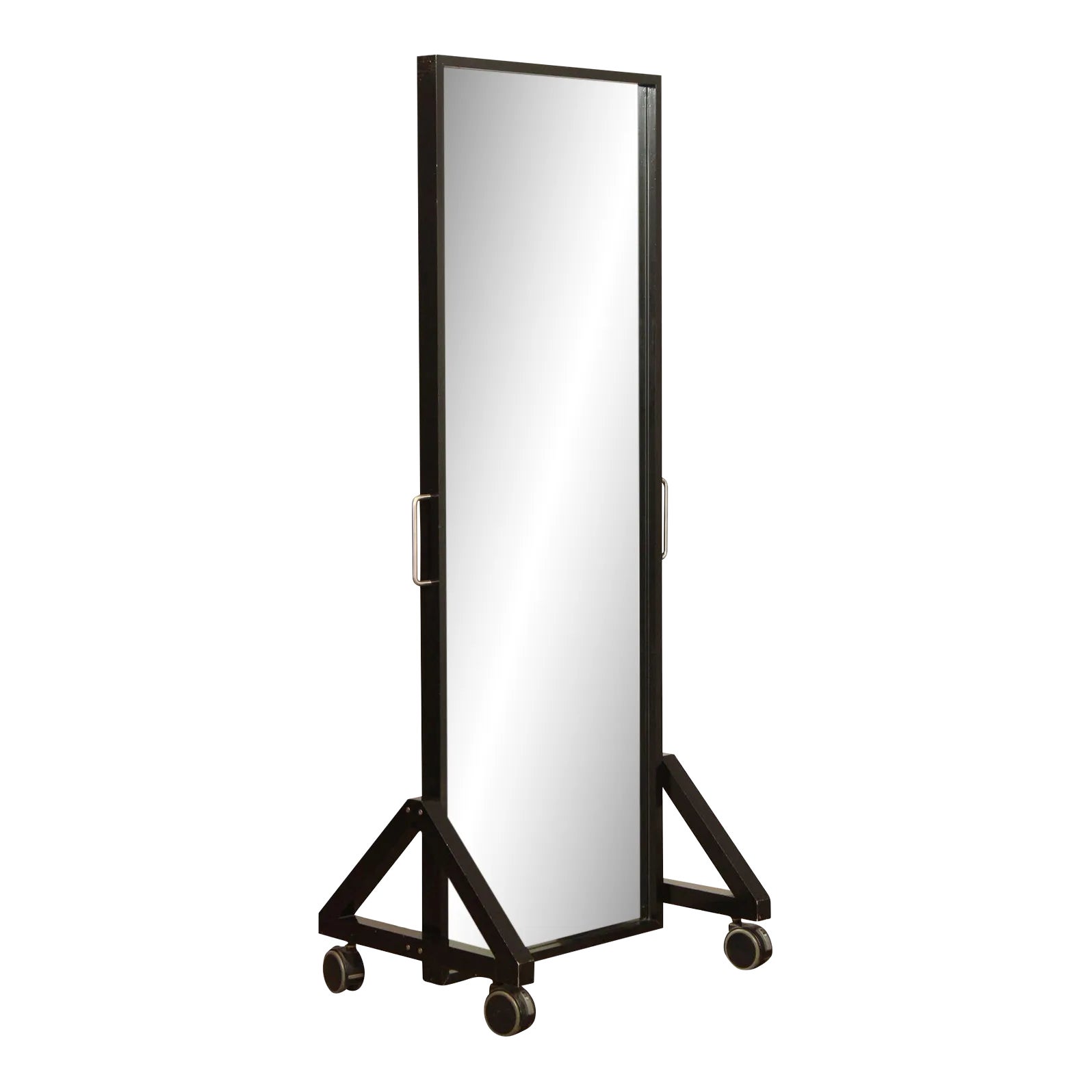Industrial Style Oversized Floor Mirror Chairish