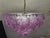 Large Lilac Shell Murano Glass Chandelier, 1970s For Sale - Image 6 of 11