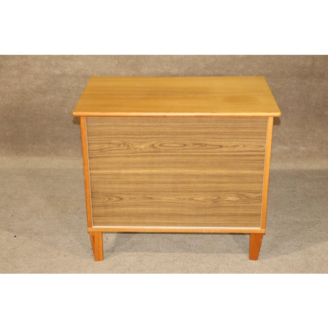Mid 20th Century Small Teak Dresser For Sale In Philadelphia - Image 6 of 6
