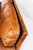 Vintage Camel Leather Convertible Sofa Bed, France, 1980s For Sale - Image 17 of 18