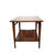 Mid-Century Modern Vintage Lane Acclaim Two-Tier End Table by Andre Bus | Walnut & Oak Dovetail Inlay For Sale - Image 3 of 18