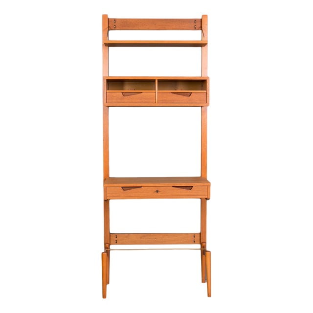 Modular Wall Unit in Teak from Brodrene Jatog Mobelfabrik, 1960s For Sale
