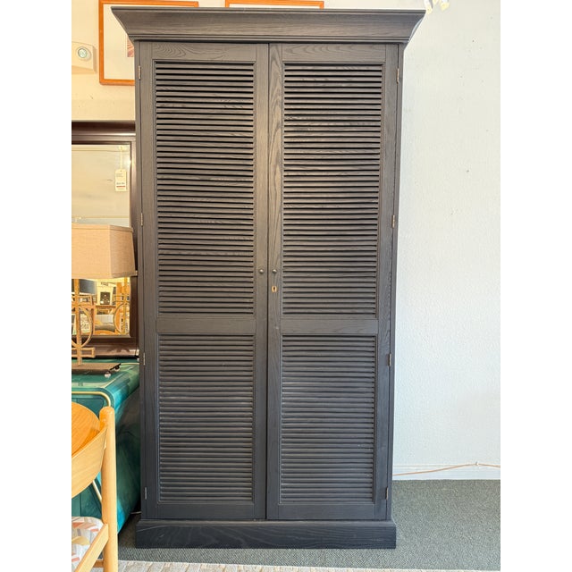 Design Plus Gallery presents the Shutter Single Armoire from Restoration Hardware. This armoire is made from solid...