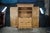 Antique 19th C. French Provincial Louis XV Pine Wardrobe Armoire Media Cabinet For Sale - Image 6 of 17