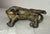 Antique Early 1900s Ac Williams Hand Painted Cast Iron Lion Still Bank For Sale - Image 12 of 12