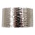 Circa 1976 Napier Rhodium Plate Cuff Bracelet For Sale