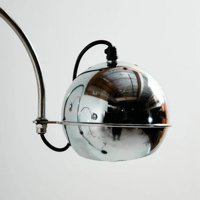 Floor Lamp in Chrome For Sale - Image 3 of 18