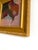 Abstract "Soft Contrast" 2026 Painting by Jessalin Beutler With Vintage Frame For Sale - Image 3 of 3