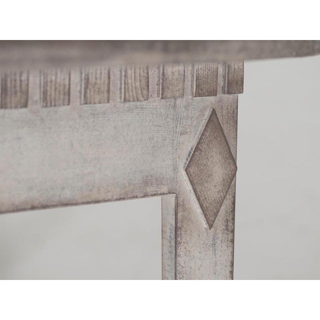 Gustavian (Swedish) Gustavian Demi-Lune Console Table, 1810 For Sale - Image 3 of 8