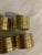 Metal 1960's Solid Brass Napkin Rings- Set of 6 For Sale - Image 7 of 8