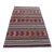1970s Rustic Style Stripe Design Hand Knotted Oushak Kilim Rug For Sale