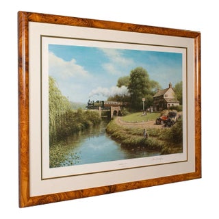 1990's Vintage Railway Print For Sale