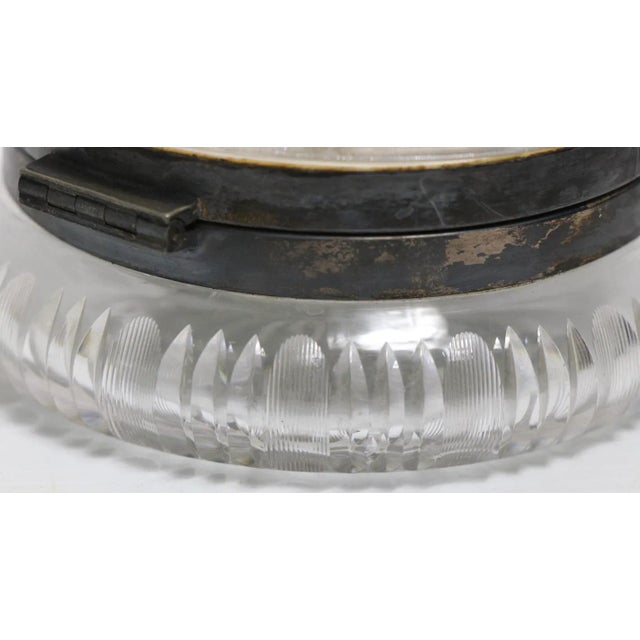 Brilliant Cut Powder Jar, Jewelry Box by C F Monroe For Sale - Image 10 of 12