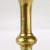 Brass Antique 18th Century George II English Brass Petal Base Single Candlestick For Sale - Image 8 of 13