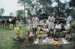 Polo Party Slim Aarons C Print
