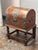 Spanish Baroque Dome Top Trunk + Stand, Antique For Sale - Image 4 of 12