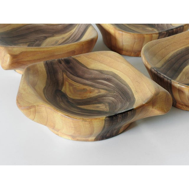 Ceramic Bowls by Grandjean-Jourdan, Vallauris, France, 1950s, Set of 4 For Sale - Image 6 of 10