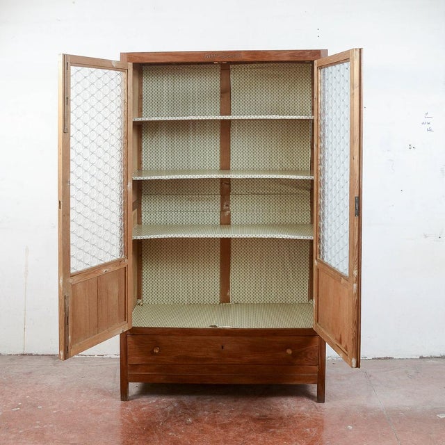20th Century Wooden Display Cabinet For Sale - Image 16 of 18